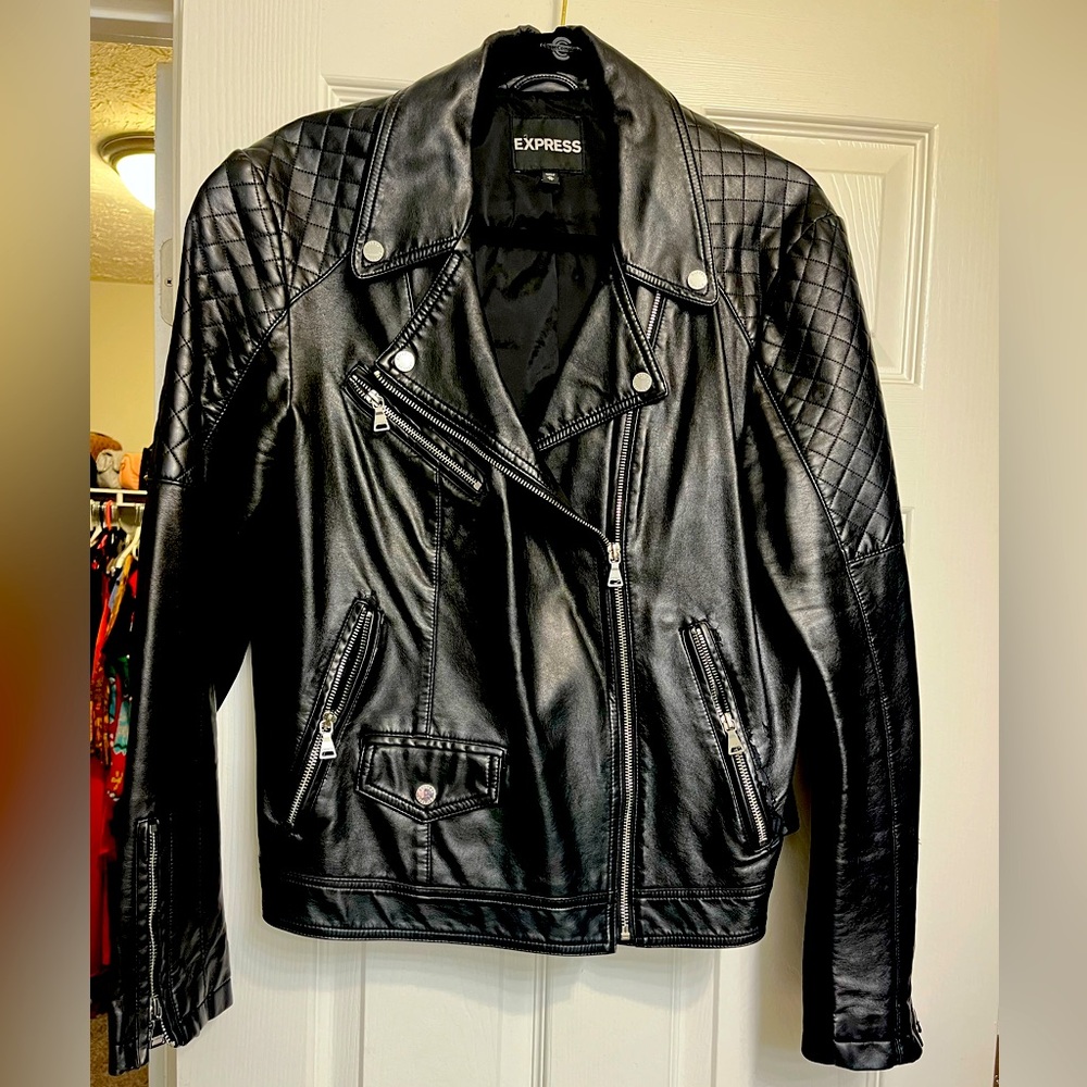Express Faux Leather Jacket
